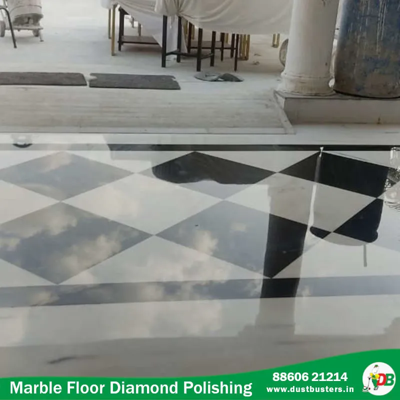Indian Marble Marble Polishing by DustBusters in Gurgaon, Delhi, Noida