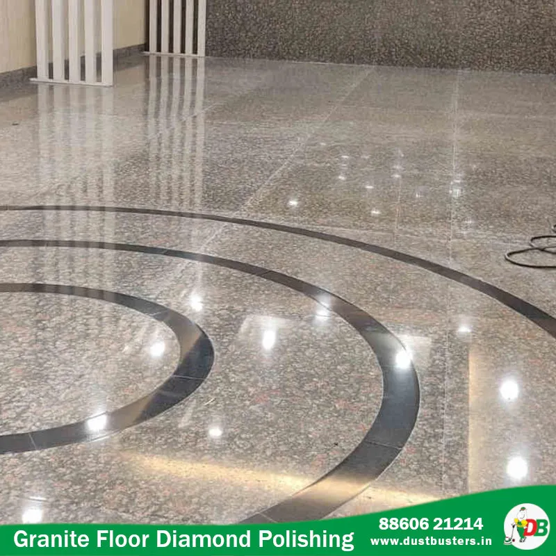 Dustbusters offers Granite Floor Polishing service in Gurgaon, Delhi, Noida and Faridabad