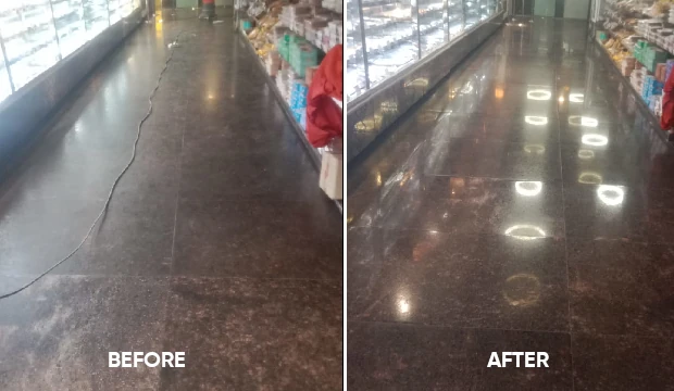 granite floor polishing